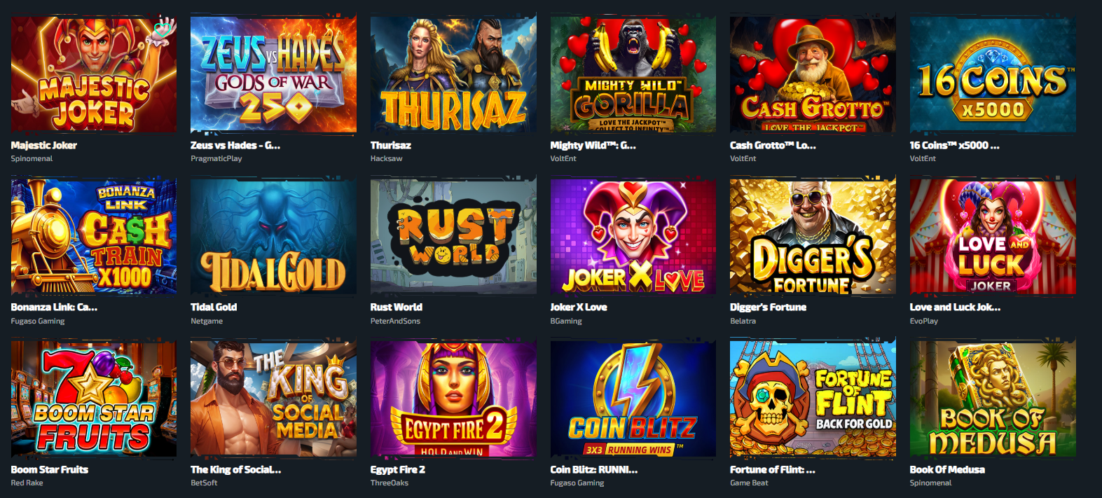 Machines à sous Casinozer